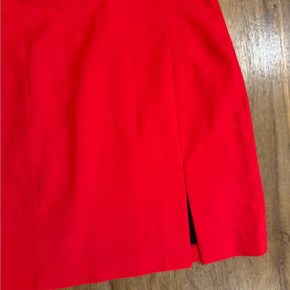 Vintage 1995 Sexy Cache’ Red Mini Halter Dress Size S - Picture 5 of 10